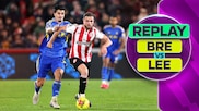 Brentford vs Leeds United: Replay