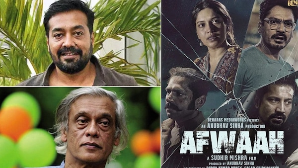 Anurag Kashyap on Afwaah: ‘Sudhir Mishra has made a banger of a film’