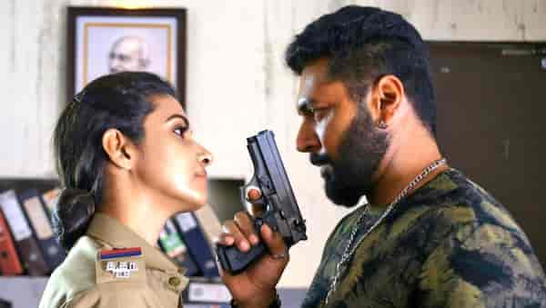 Priya Bhavani Shankar and Jayam Ravi in Agilan