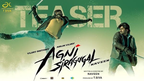 Agni Siragugal teaser: Vijay Antony and Arun Vijay lock horns with each other in this action flick