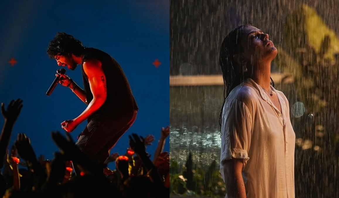 Ahaan Panday and Aneet Padda pen gratitude notes as Saiyaara crosses Rs. 500 crore globally; Drop unseen BTS pics from sets