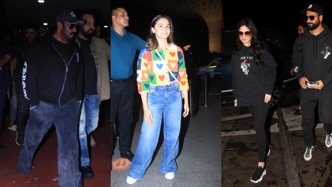 Aishwarya Rai Bachchan and Sara Ali Khan return to Mumbai after walking in dazzling attires on the red carpet at Cannes 2023