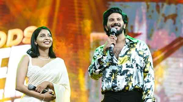 Aishwarya Lekshmi and Dulquer Salmaan