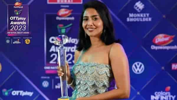 OTTplay Awards 2023: Aishwarya Lekshmi wins Best Actor Female for Ammu