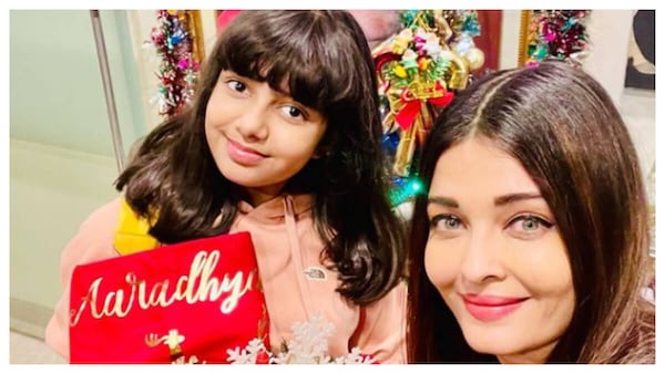 Aishwarya Rai Bachchan drops a cute picture with daughter Aaradhya as she celebrates Christmas