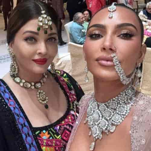 Aishwarya Rai Bachchan and Kim Kardashian