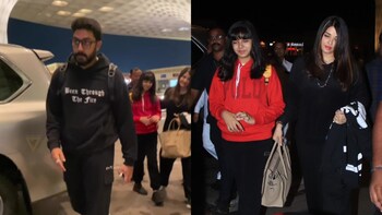 Aishwarya Rai sports fresh airport look as she holds Aaradhya's