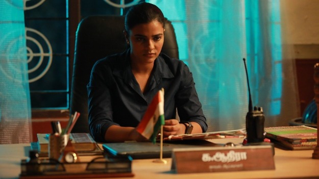 Aishwarya Rajesh in a still from the film