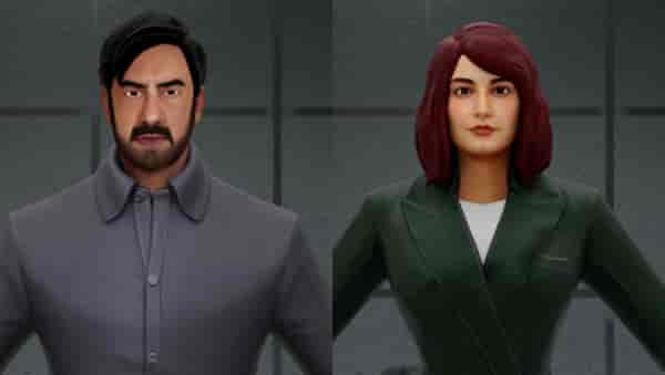 Rudra: Disney+ Hotstar reveals Ajay Devgn and Rashii Khanna's digital avatars