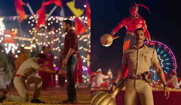 Singham Again song Jai Bajrangbali OUT: Ajay Devgn and Ranveer Singh as Lord Ram and Hanuman give goosebumps | Watch