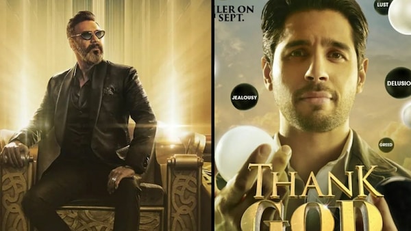 Thank God trailer Twitter reactions: Netizens call Ajay Devgn and Sidharth Malhotra's movie ‘fresh and family comedy’