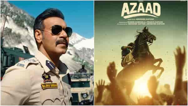 Ajay Devgn reveals FIRST LOOK of Azaad; teaser of nephew Aaman Devgan, Raveena Tandon's daughter Rasha Thadani's debut film has a Singham Again connection