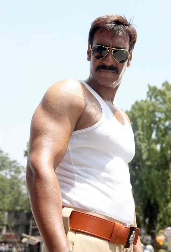 Ajay Devgn in a still from Singham