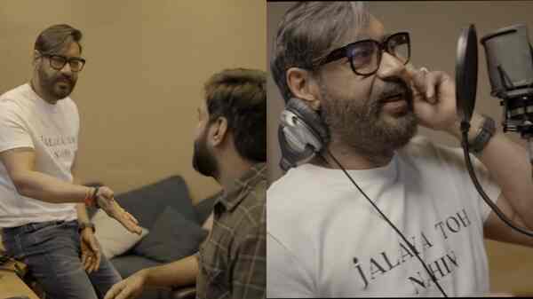 Runway 34: Watch Ajay Devgn rap his heart out with Yash Raj Mukhate in a groovy new track