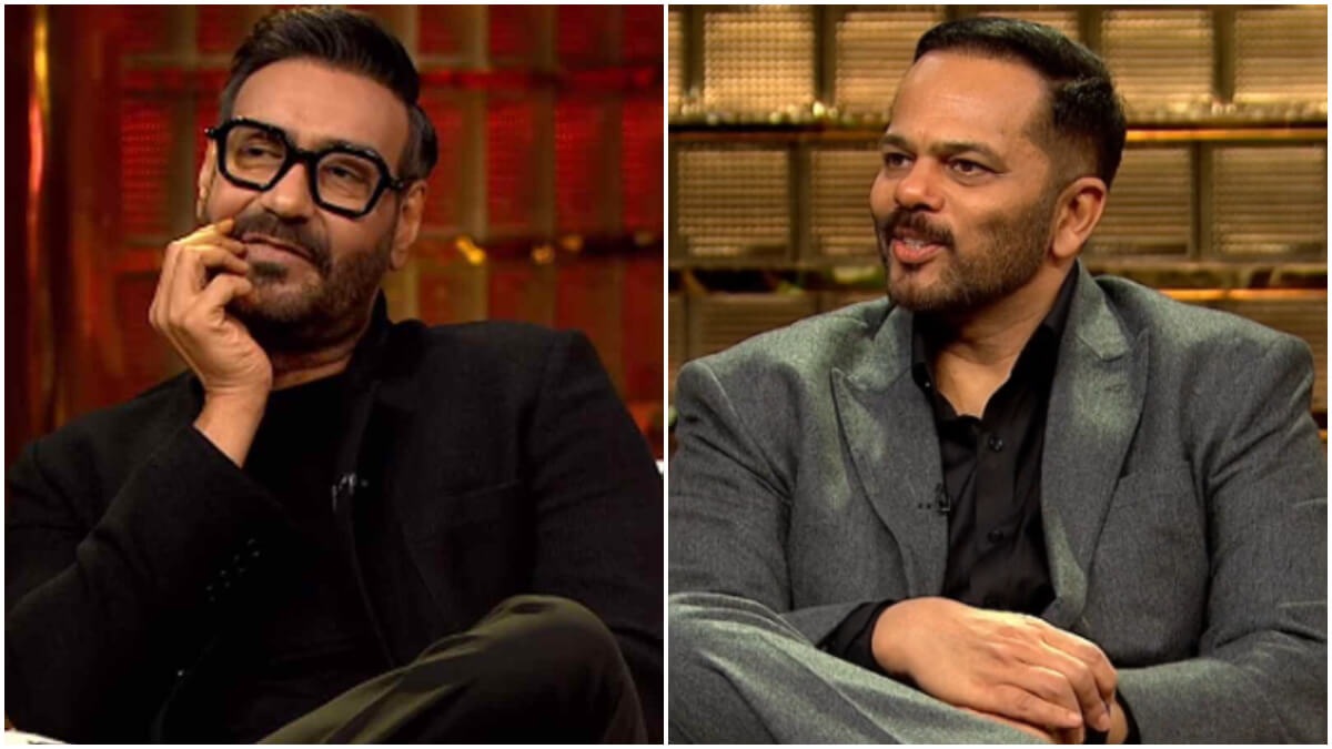 Koffee With Karan 8 - Ajay Devgn, Rohit Shetty say new-age actors seek ‘too much validation’ from social media