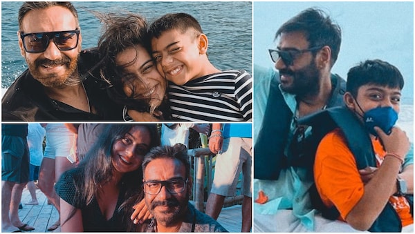 Ajay Devgn shares throwback pics of past vacations with Kajol & kids on New Year’s Eve – Check it out