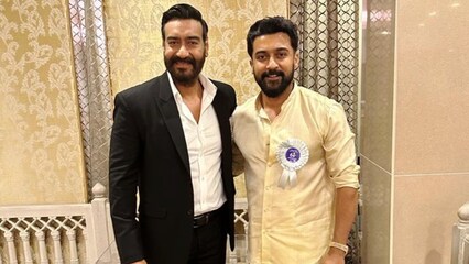 Ajay Devgn, Suriya congratulate each other after receiving National Award for Best Actor, drive fans crazy