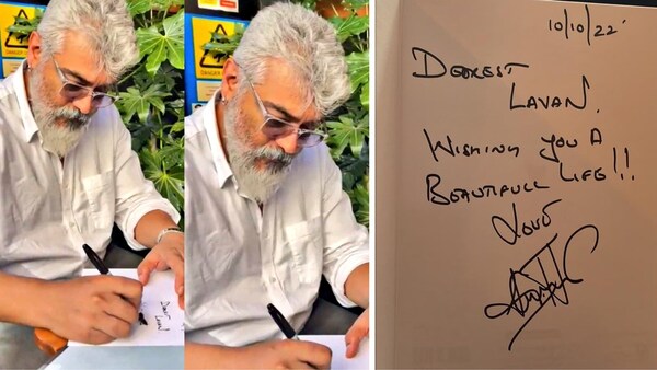 Ajith Kumar's birthday wishes to a hardcore fan takes social media by storm; photo and video go viral