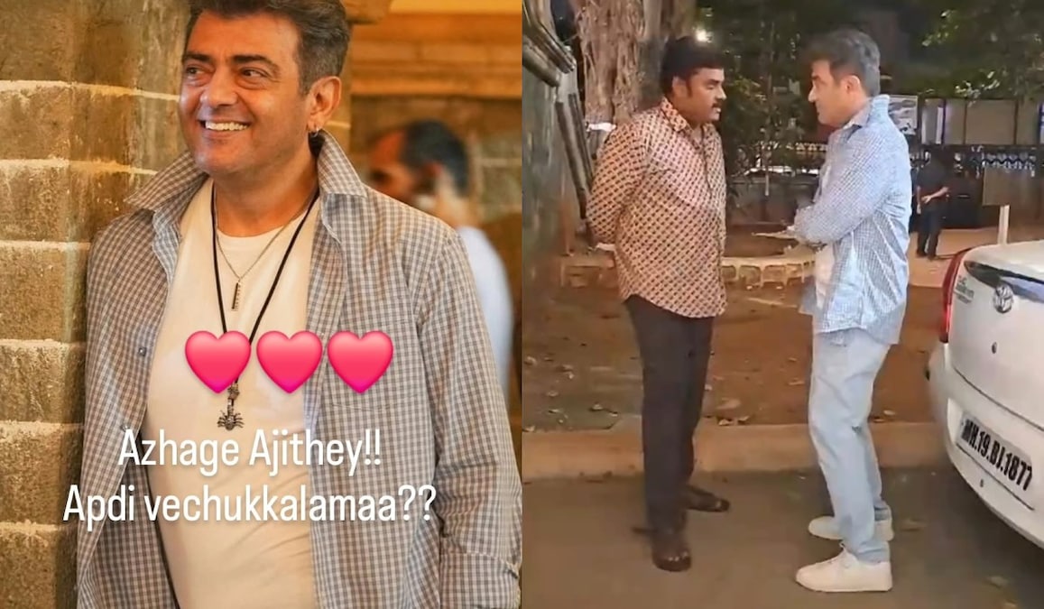 Ajith Kumar’s look from Good Bad Ugly wins over social media; co-star calls him “Azhage Ajithey”