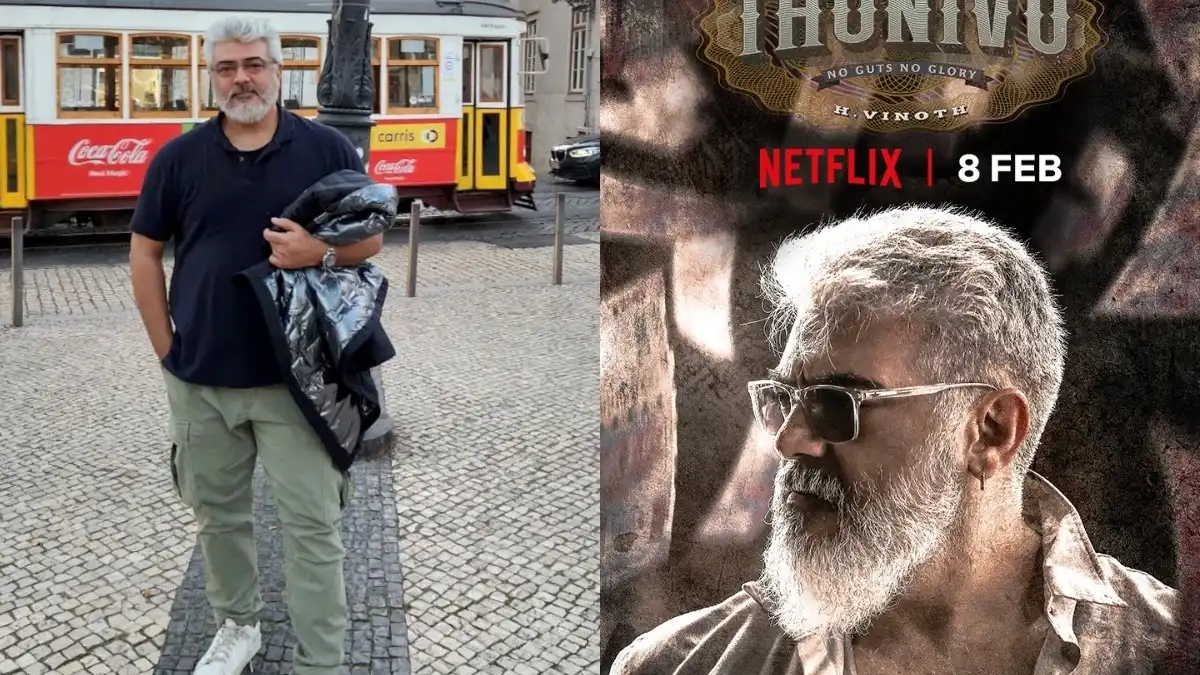 Thunivu to drop on Netflix on THIS date! Meanwhile, Ajith's picture from Portugal breaks the internet