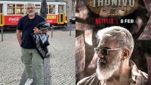 Thunivu to drop on Netflix on THIS date! Meanwhile, Ajith's picture from Portugal breaks the internet