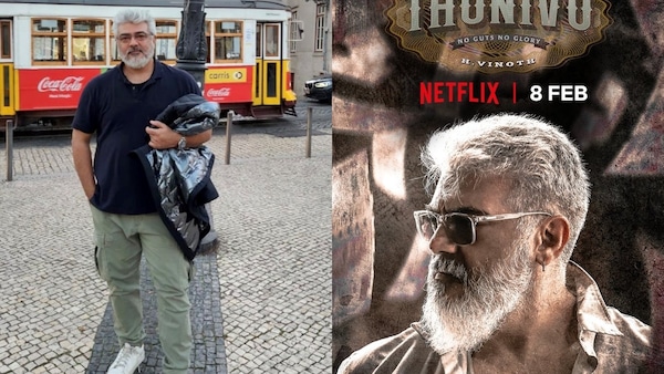 Thunivu to drop on Netflix on THIS date! Meanwhile, Ajith's picture from Portugal breaks the internet