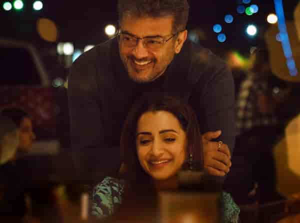 Ajith Kumar and Trisha Krishnan in Vidaamuyarchi