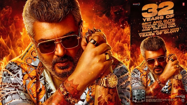 Ajith Kumar completes 32 years in films: Good Bad Ugly team reveals a new poster