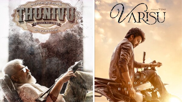 Thunivu and Varisu: Films of Ajith and Vijay all set to clash at the box office after almost a decade