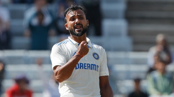 Akash Deep to be rested for the fourth test in Manchester. | Image - BCCI on X