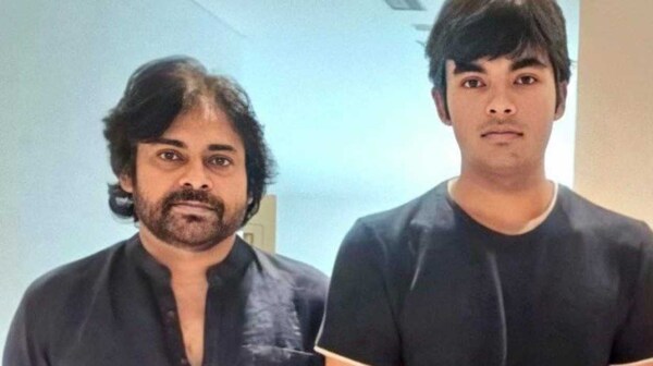 BRO: Pawan Kalyan's son, Akira Nandan gets mobbed after watching his dad's film at a theatre in Hyderabad