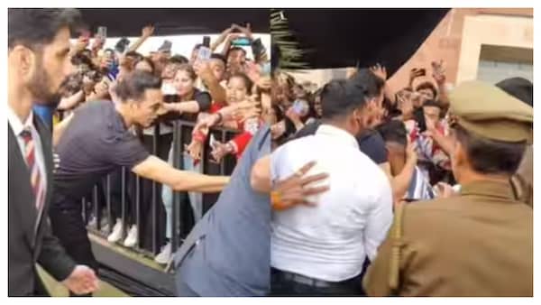 Akshay Kumar’s fan jumps a barricade to meet him; what the actor does later will win your hearts