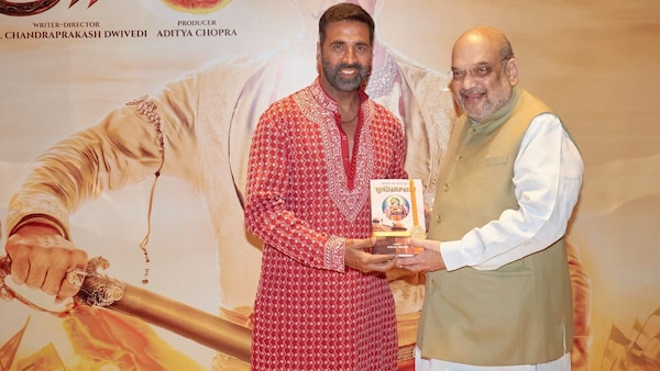 Amit Shah attends Akshay Kumar's Samrat Prithviraj screening, says 'film depicts the Indian culture of respecting and empowering women'