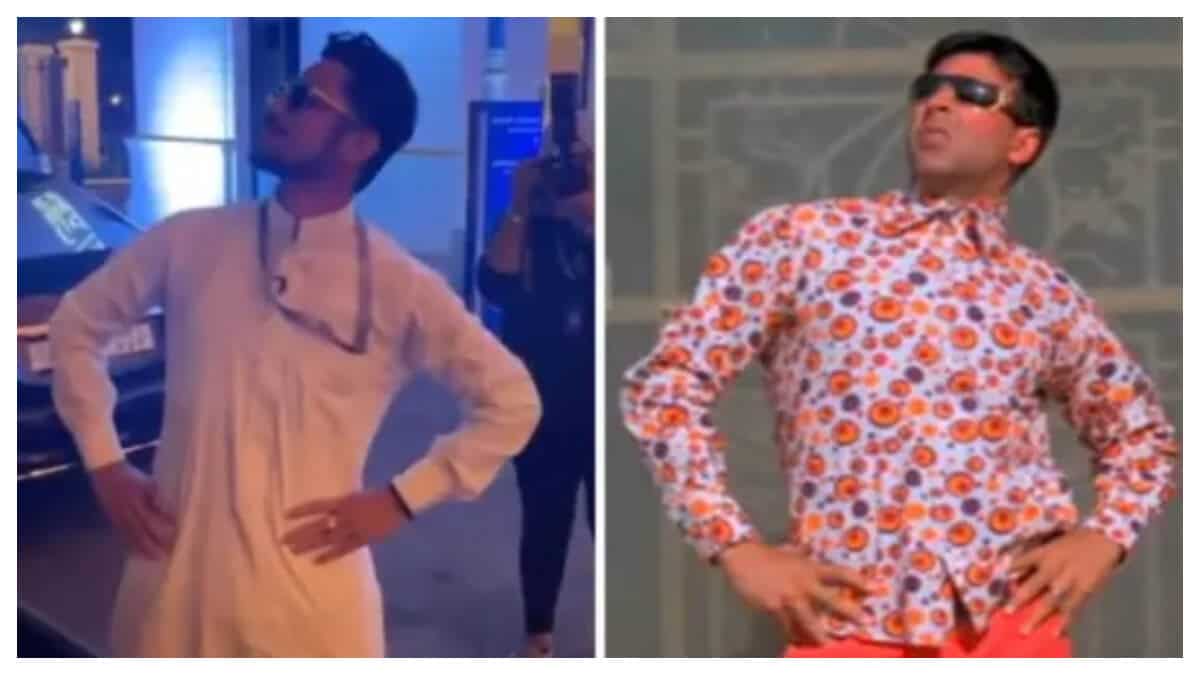Akshay Kumar's fan recreates Phir Hera Pheri pose for the actor; netizens  say, “Itna samjhate fans ko to kar lete Hera Pheri 3”