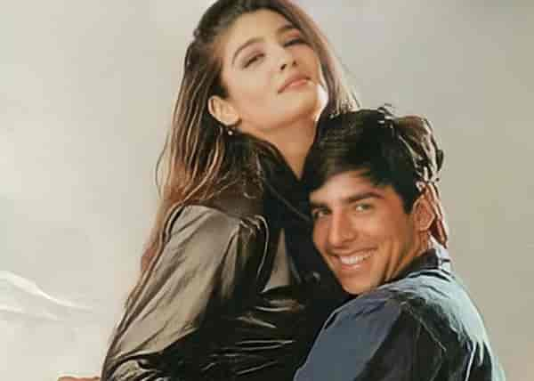 Raveena Tandon and Akshay Kumar