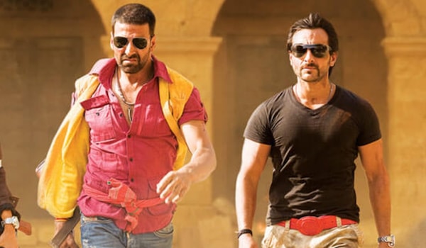 Akshay Kumar and Saif Ali Khan in Tashan