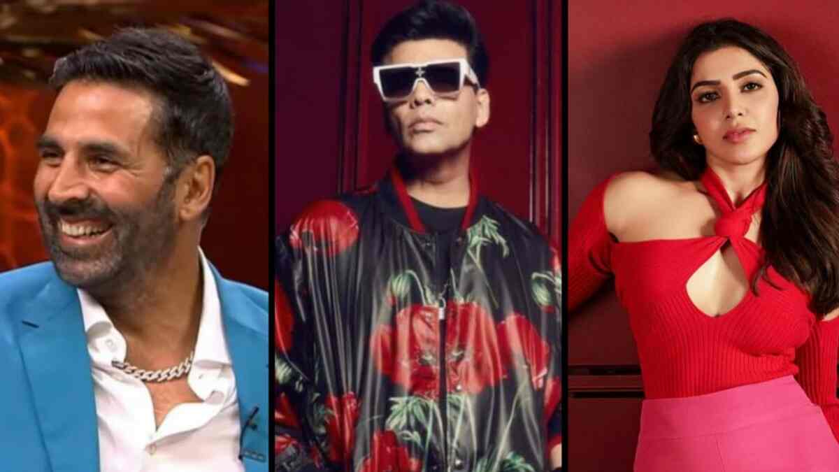 'That is news to me': Karan Johar QUASHES reports of Akshay Kumar-Samantha Ruth Prabhu collaborating for a film