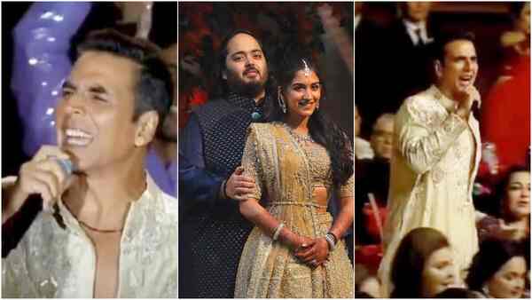 Anant Ambani-Radhika Merchant pre-wedding celebrations - Akshay Kumar sets the stage on fire as he performs the Punjabi song 'Gur Nalo Ishq Mitha'