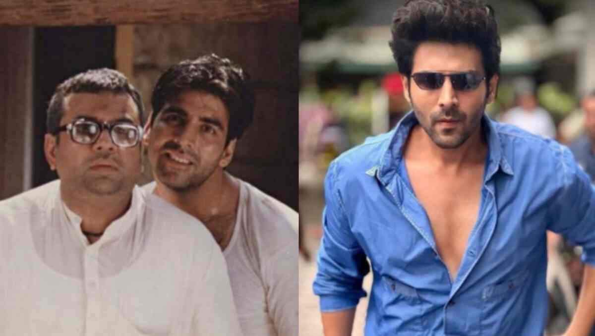 Paresh Rawal confirms Kartik Aaryan for Hera Pheri 3 after Akshay Kumar pulls out?