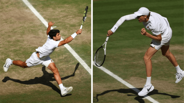 Every serve, a statement. Every reach, a rebuttal. Photos via Facebook/@wimbledon