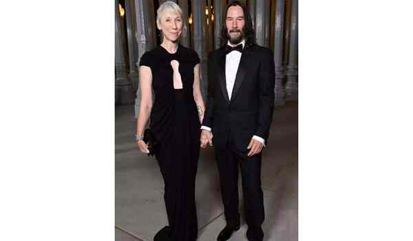 Keanu Reeves with girlfriend Alexandra Grant