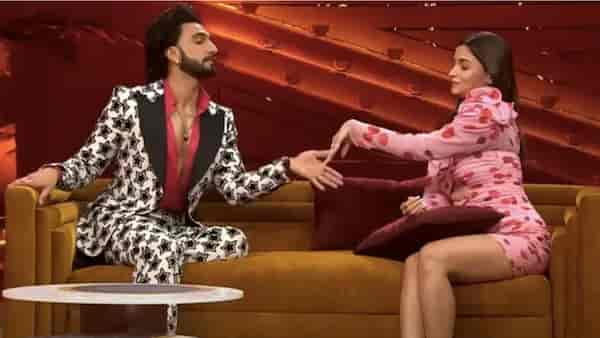 Alia and Ranveer on Koffee with Karan