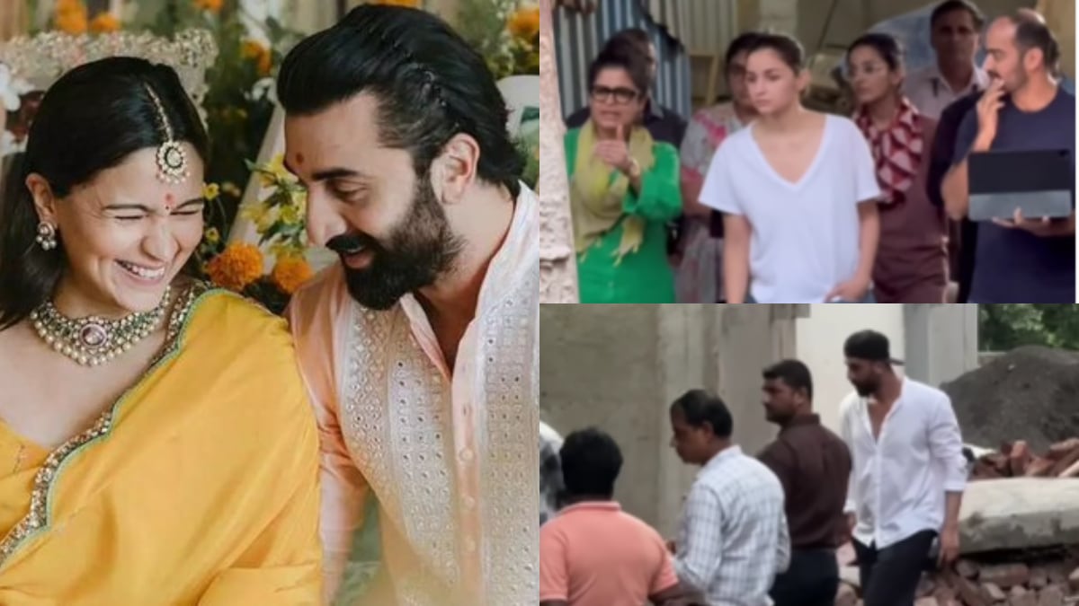 Alia Bhatt, Ranbir Kapoor get spotted together at their new home’s construction site amid rumours of being in a ‘toxic relationship’