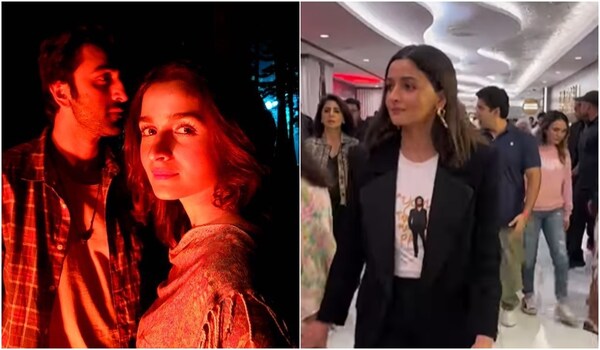 Animal celeb Review – Alia Bhatt lauds husband Ranbir Kapoor’s film, reacts in ONE word after Animal special screening | WATCH video