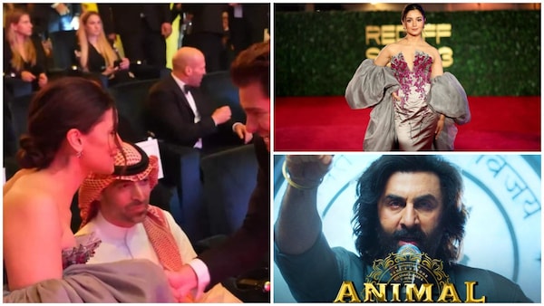 Alia Bhatt gives Animal special reaction after shaking hands with Andrew Garfield | Watch
