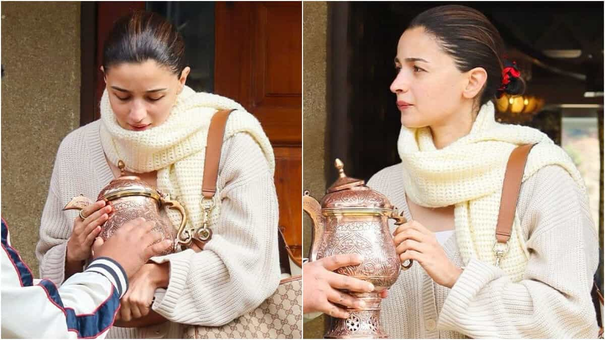 Alpha: Alia Bhatt's look from Kashmir shoot goes viral, actress aces the winter look