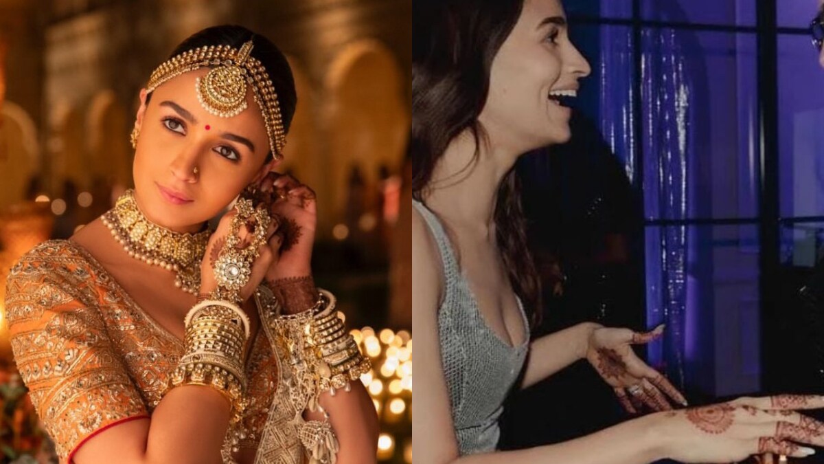 In pics: Ranveer Singh and Alia Bhatt's reel wedding looks from