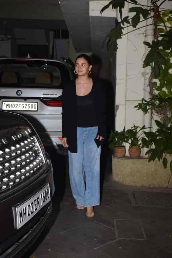 Alia Bhatt at Shaheen Bhatt's birthday bash (Courtesy: Manav Manglani)