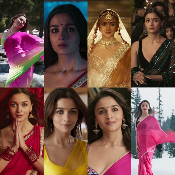 Did Alia Bhatt wear more than 20 sarees in the 1 minute 19-second-long ...