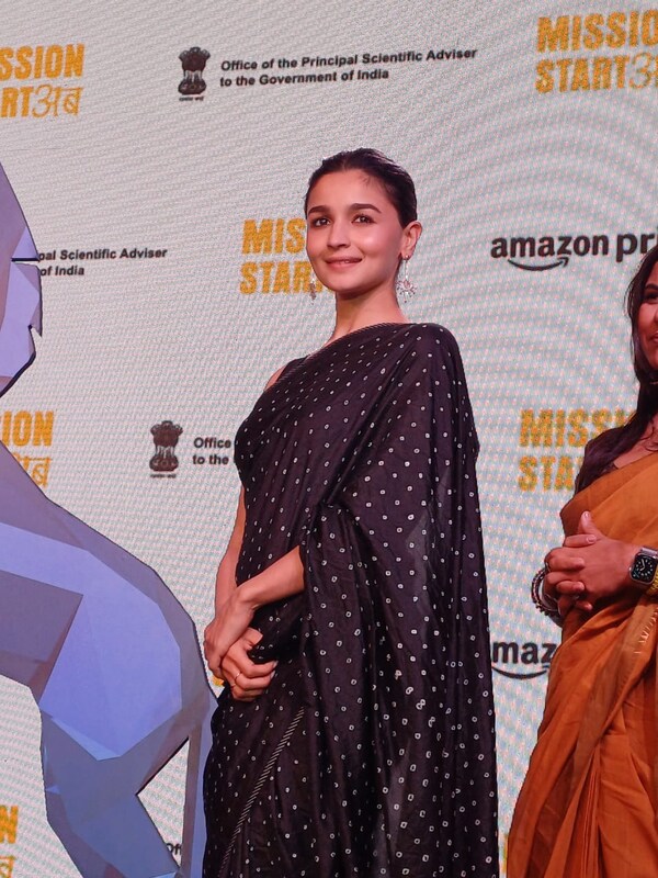 Actress Alia Bhatt at an event in Delhi today. (Exclusive picture clicked by Mansi Mathur/OTTplay)